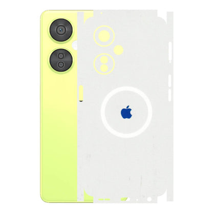 OnePlus Phone Skins (All Models) - iPhone Magsafe Logo - 3D Embossed Finish - (L-320) Oneplus Nord CE3 LITE (5G)