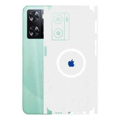 OnePlus Phone Skins (All Models) - iPhone Magsafe Logo - 3D Embossed Finish - (L-320) Oneplus Nord N20 SE