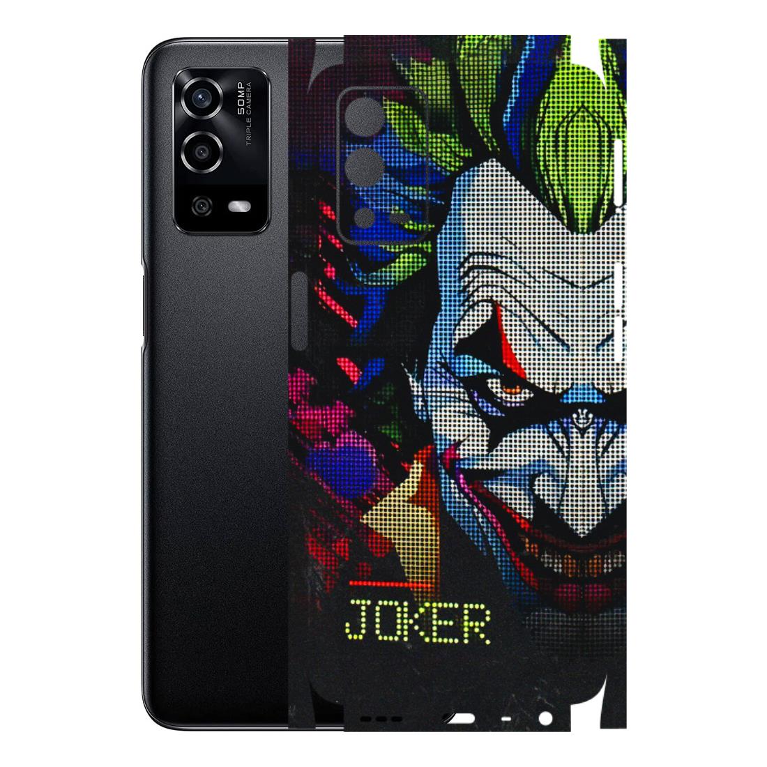 Oppo Phone Skins (All Models) - Joker Dot Matrix - 3D Embossed Finish (L-08) Oppo A55 4G