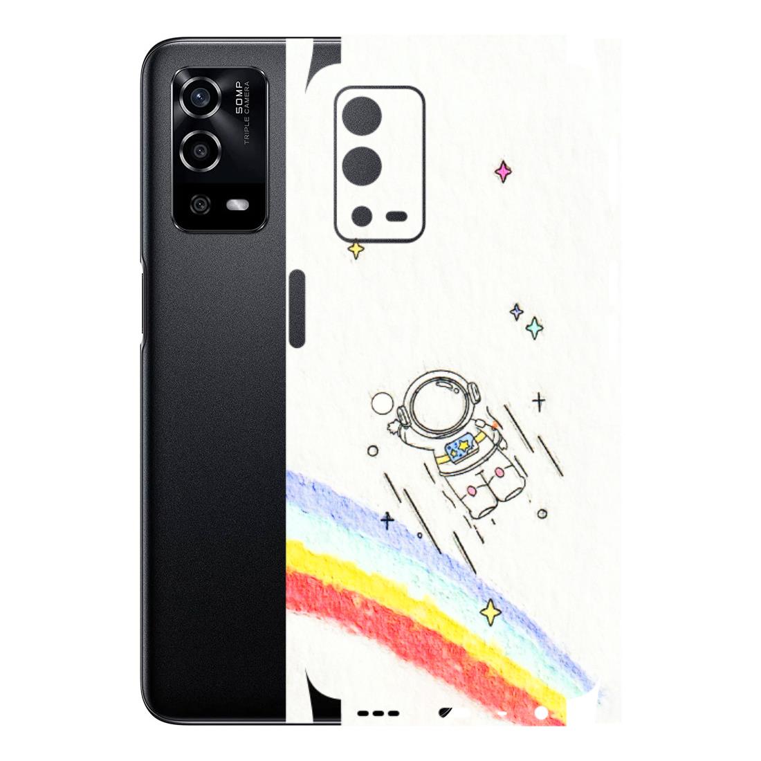 Oppo Phone Skins (All Models) - Milkyway Astronaut - 3D Embossed Finish (L-110) Oppo A55 4G