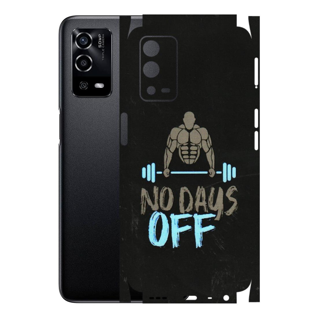 Oppo Phone Skins (All Models) - Gym Lover - 3D Embossed Finish (L-127) Oppo A55 4G