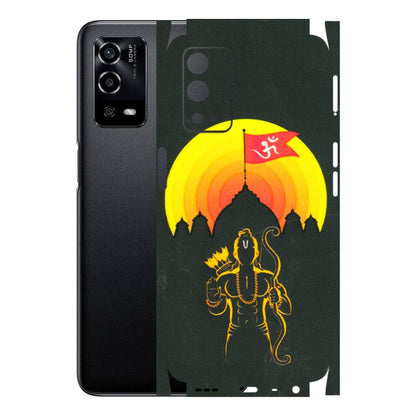 Oppo Phone Skins (All Models) - Lord Ram - 3D Embossed Finish (L-132) Oppo A55 4G
