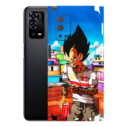 Oppo Phone Skins (All Models) - Vegeta - 3D Embossed Finish (L-136) Oppo A55 4G