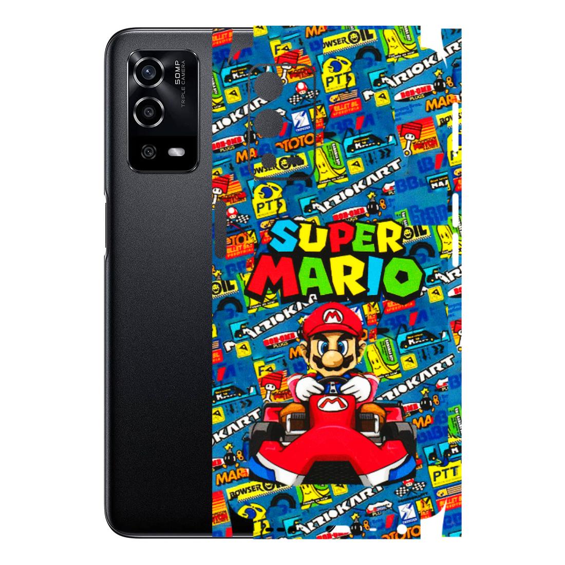Oppo Phone Skins (All Models) - Super Mario Kart - 3D Embossed Finish (L-140) Oppo A55 4G