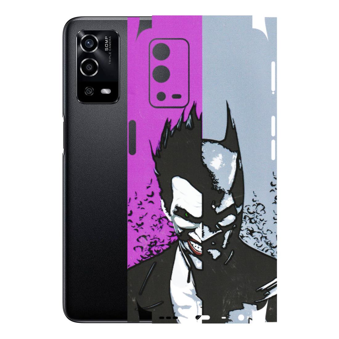 Oppo Phone Skins (All Models) - Batman & Joker - 3D Embossed Finish (L-143) Oppo A55 4G
