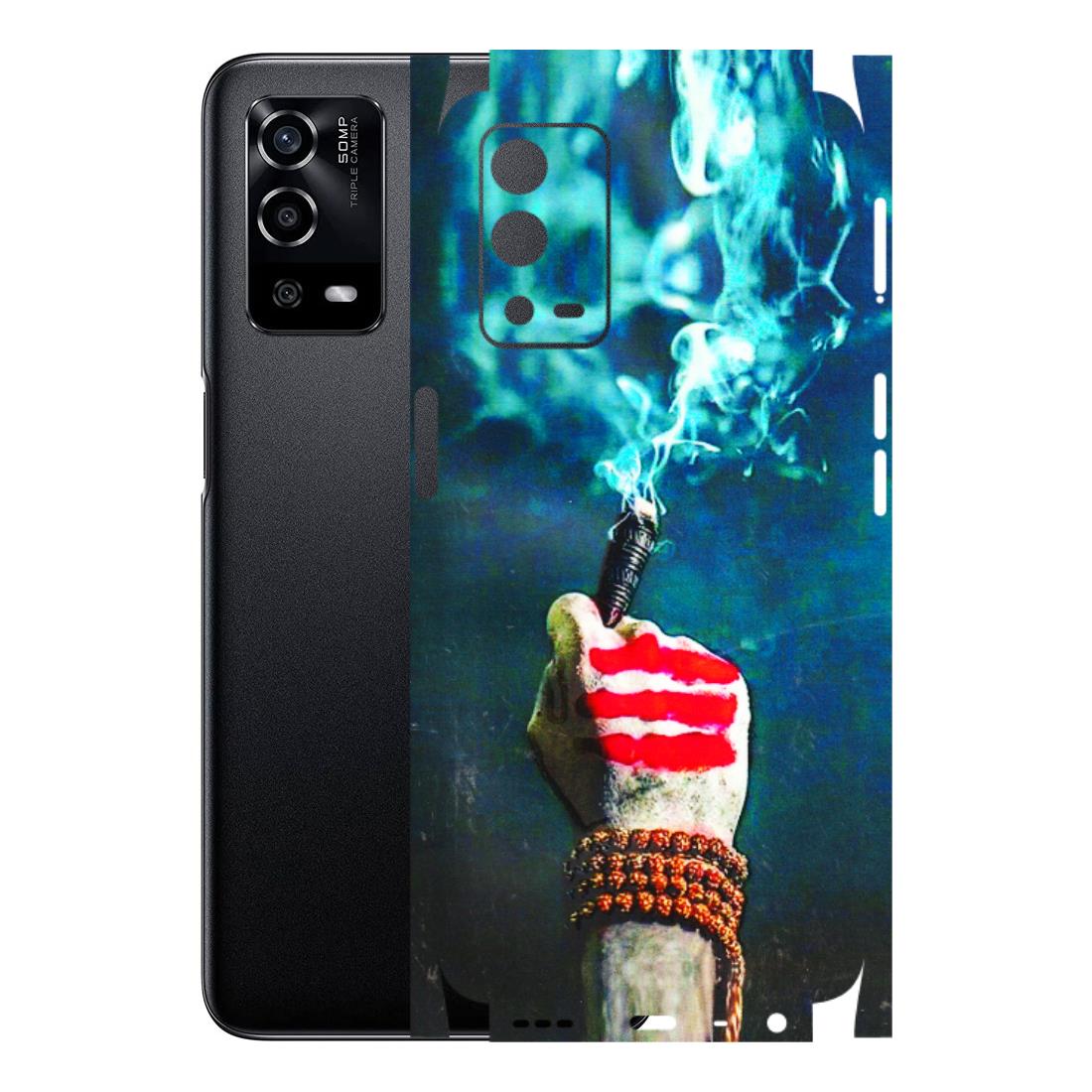 Oppo Phone Skins (All Models) - Mahadev Bhakt - 3D Embossed Finish (L-146) Oppo A55 4G