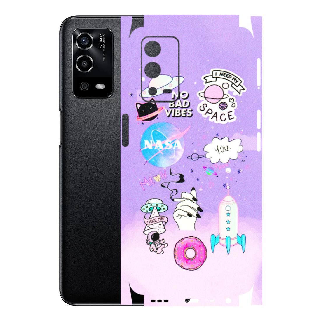 Oppo Phone Skins (All Models) - I Need My Nasa Skin - 3D Embossed Finish (L-149) Oppo A55 4G