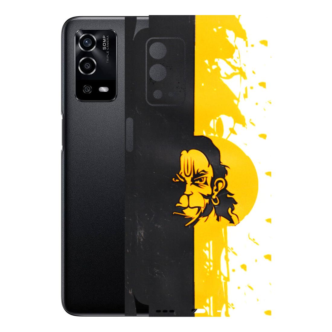 Oppo Phone Skins (All Models) - Bajrangbali - 3D Embossed Finish (L-151) Oppo A55 4G