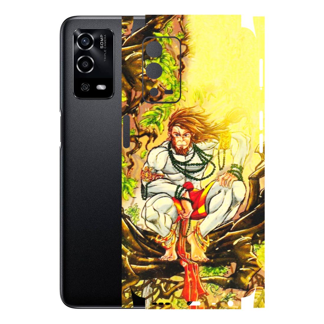 Oppo Phone Skins (All Models) - Lord Hanuman - 3D Embossed Finish (L-152) Oppo A55 4G
