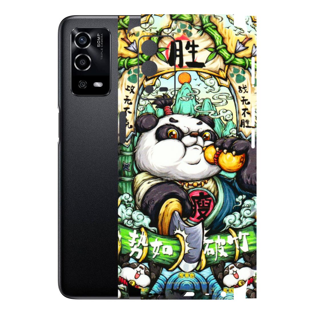 Oppo Phone Skins (All Models) - Royal Rich Panda - 3D Embossed Finish (L-170) Oppo A55 4G