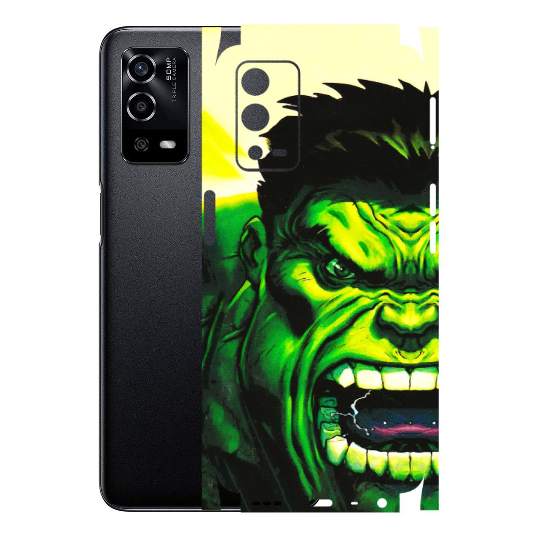 Oppo Phone Skins (All Models) - Hulk - 3D Embossed Finish (L-180) Oppo A55 4G
