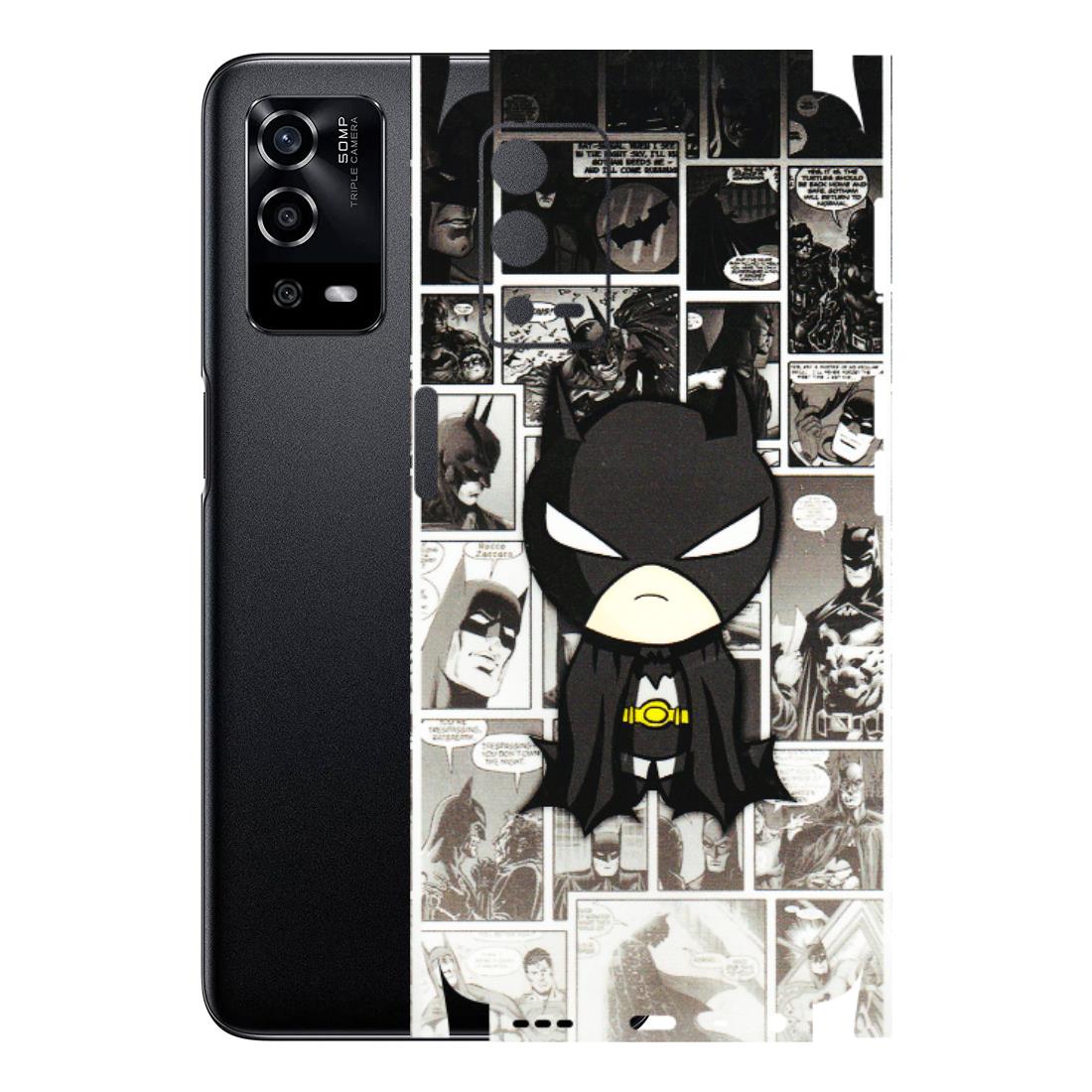 Oppo Phone Skins (All Models) - Toon Batman - 3D Embossed Finish (L-182) Oppo A55 4G