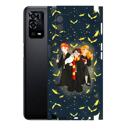 Oppo Phone Skins (All Models) - Harry Potter - 3D Embossed Finish (L-183) Oppo A55 4G
