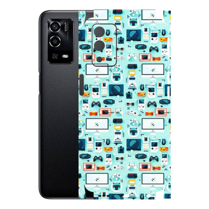 Oppo Phone Skins (All Models) - Gadgets Doodle - 3D Embossed Finish (L-184) Oppo A55 4G