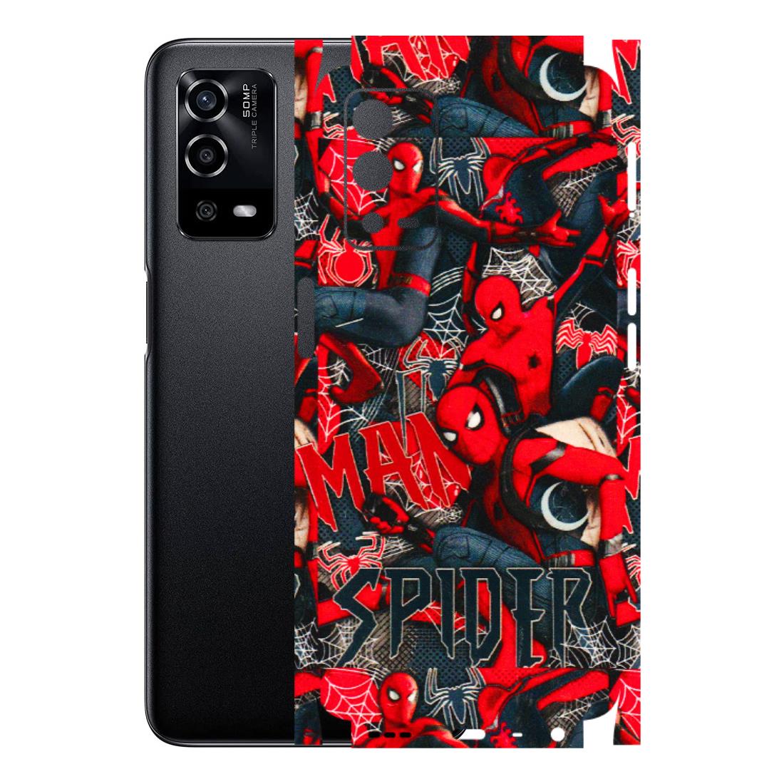 Oppo Phone Skins (All Models) - SpiderMan Cool - 3D Embossed Finish (L-188) Oppo A55 4G