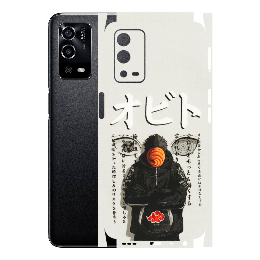 Oppo Phone Skins (All Models) - Obito Anime Eye - 3D Embossed Finish (L-19) Oppo A55 4G