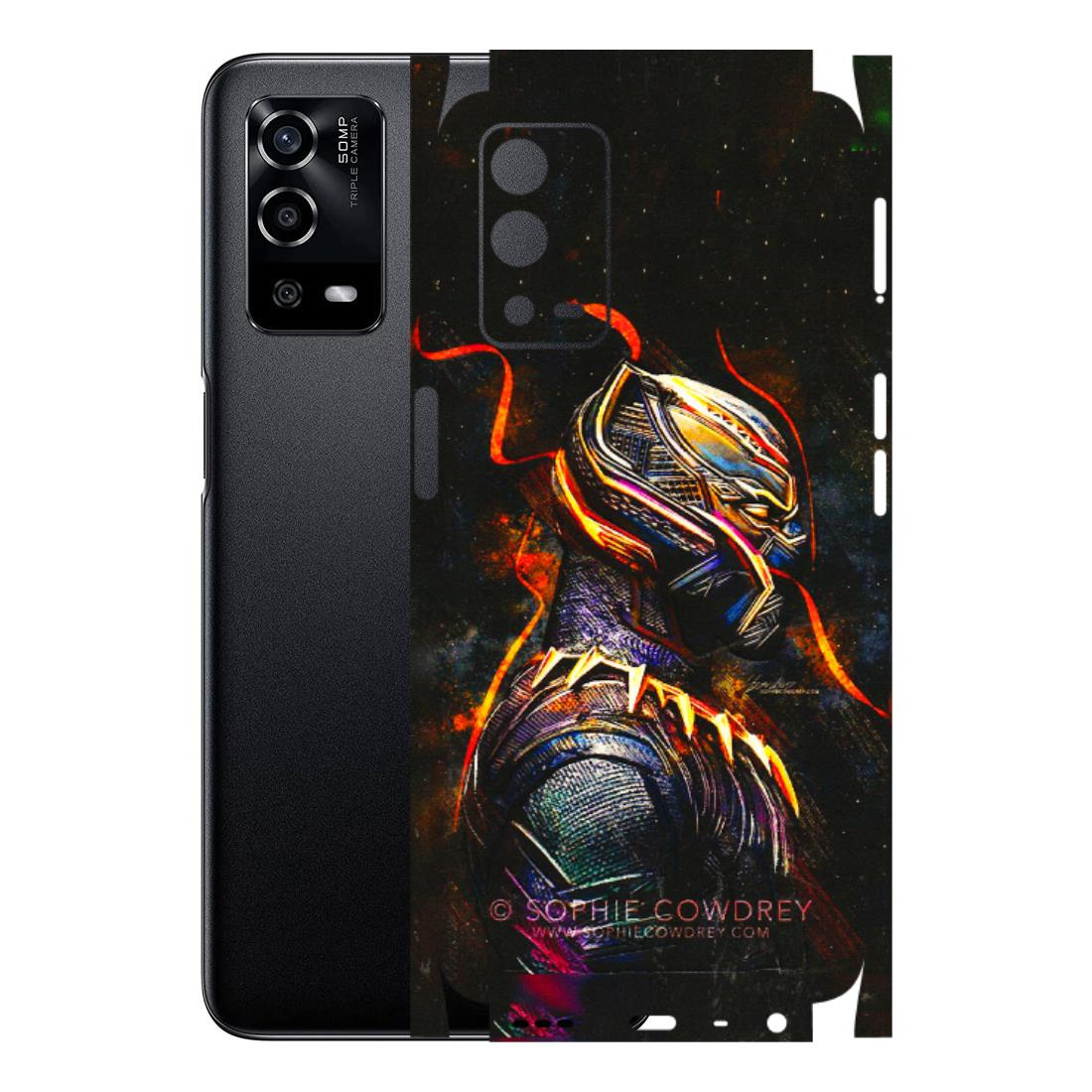 Oppo Phone Skins (All Models) - Black Panther - 3D Embossed Finish (L-190) Oppo A55 4G