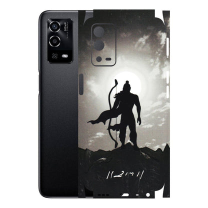 Oppo Phone Skins (All Models) - Jai Siya Ram - 3D Embossed Finish (L-200) Oppo A55 4G