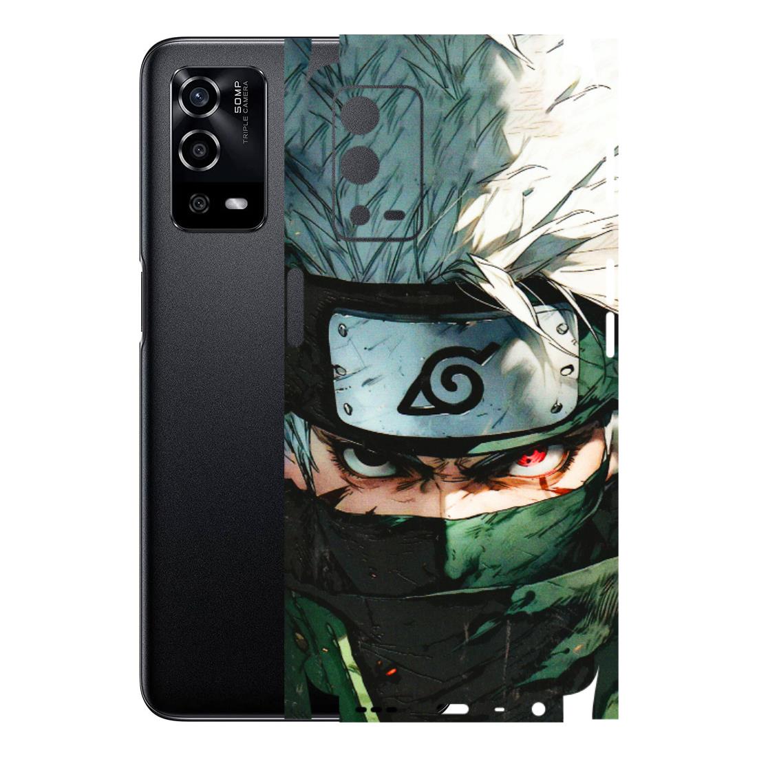 Oppo Phone Skins (All Models) - Kakashi Red Eye Focus - 3D Embossed Finish (L-227) Oppo A55 4G