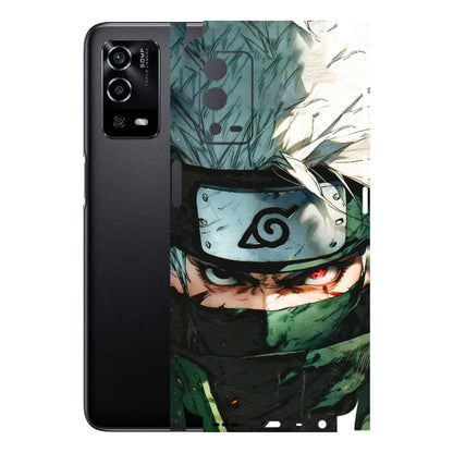 Oppo Phone Skins (All Models) - Kakashi Red Eye Focus - 3D Embossed Finish (L-227) Oppo A55 4G