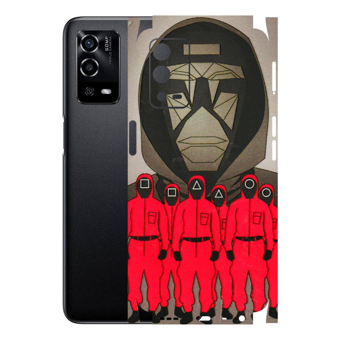 Oppo Phone Skins (All Models) - Squid Game Hero - 3D Embossed Finish (L-245) Oppo A55 4G