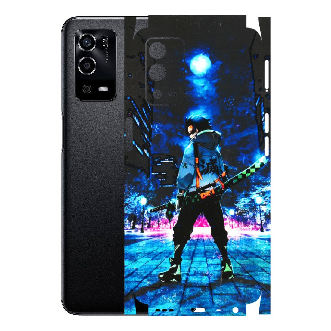 Oppo Phone Skins (All Models) - Demon Slayer Sword - 3D Embossed Finish (L-247) Oppo A55 4G
