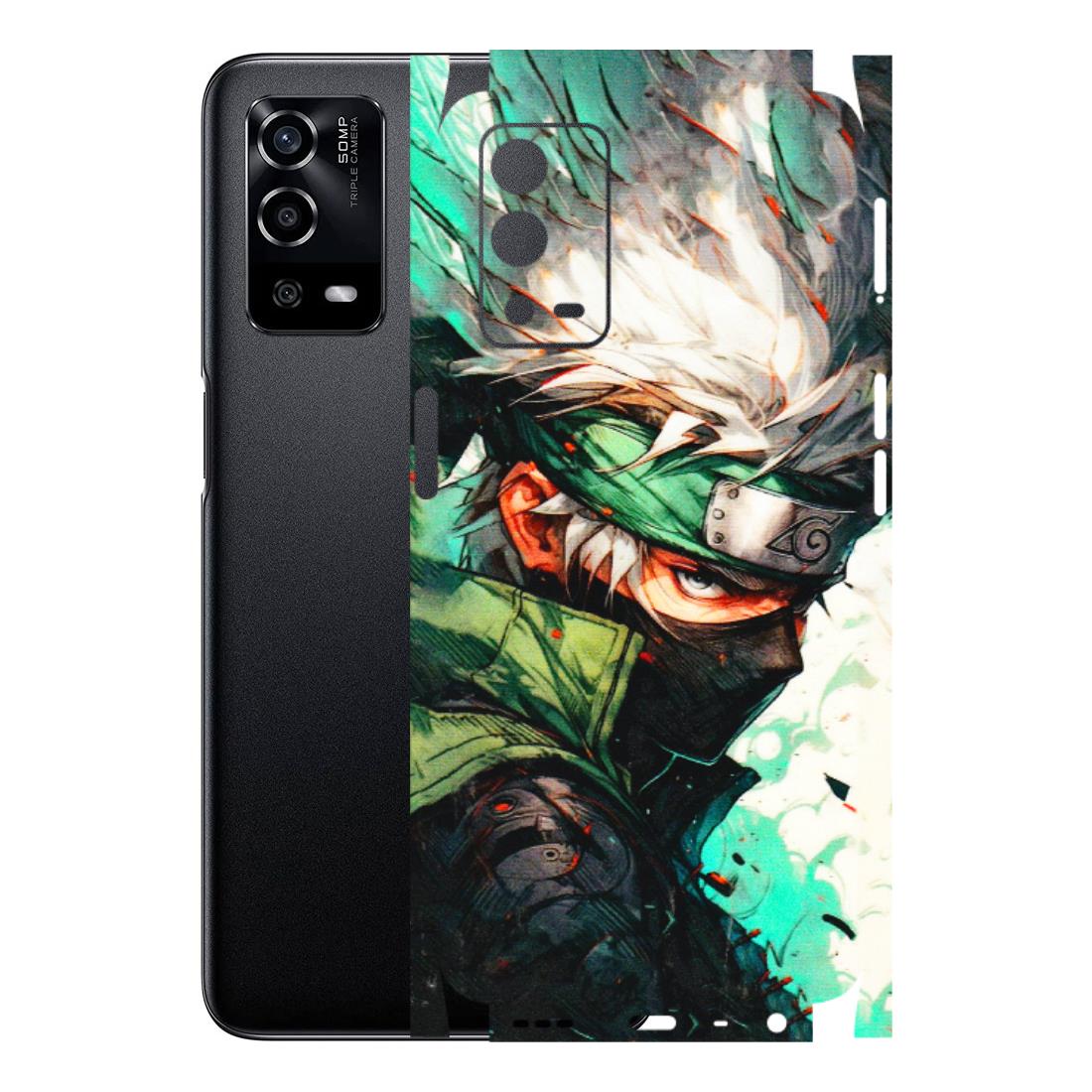 Oppo Phone Skins (All Models) - Kakashi Side Profile - 3D Embossed Finish (L-249) Oppo A55 4G