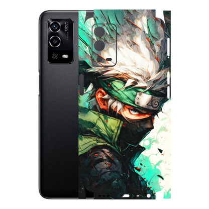 Oppo Phone Skins (All Models) - Kakashi Side Profile - 3D Embossed Finish (L-249) Oppo A55 4G