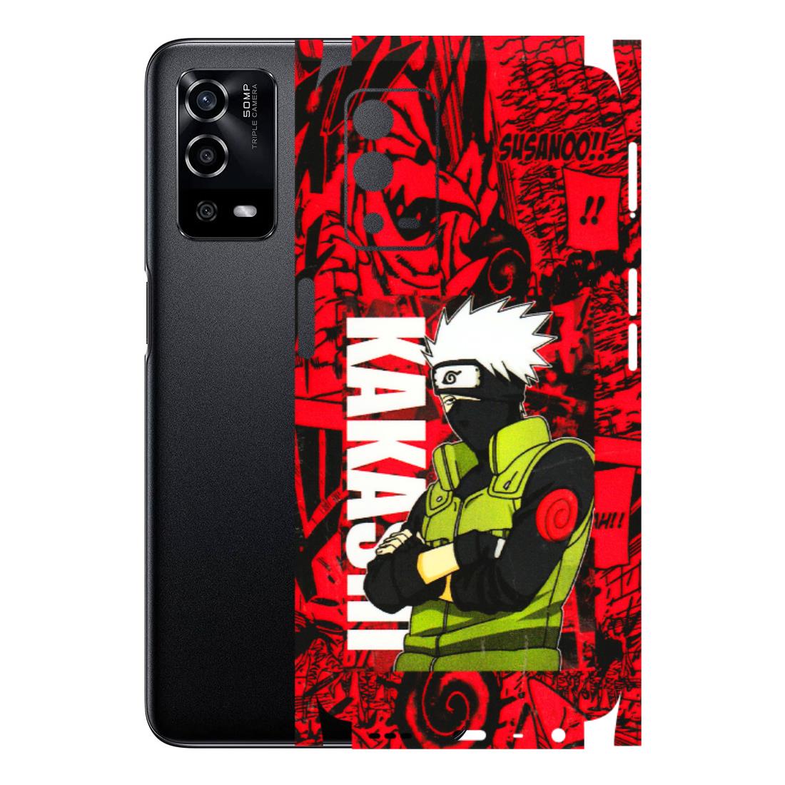 Oppo Phone Skins (All Models) - Kakashi Red Anime - 3D Embossed Finish (L-251) Oppo A55 4G