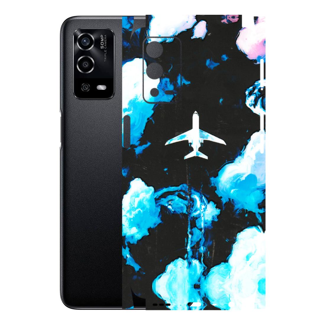 Oppo Phone Skins (All Models) - Travel In Airline Latest - 3D Embossed Finish (L-264) Oppo A55 4G
