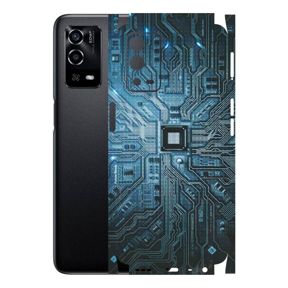Oppo Phone Skins (All Models) - Original Circuit Latest - 3D Embossed Finish (L-267) Oppo A55 4G