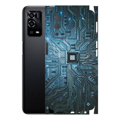 Oppo Phone Skins (All Models) - Original Circuit Latest - 3D Embossed Finish (L-267) Oppo A55 4G