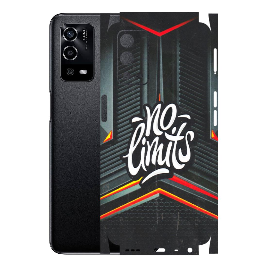 Oppo Phone Skins (All Models) - No Limits Latest - 3D Embossed Finish (L-286) Oppo A55 4G