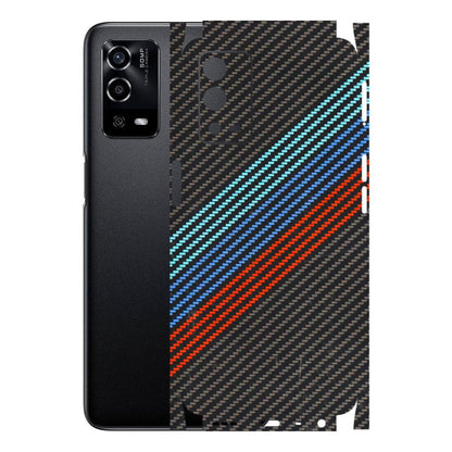 Oppo Phone Skins (All Models) - Carbon BM - 3D Embossed Finish (L-302) Oppo A55 4G