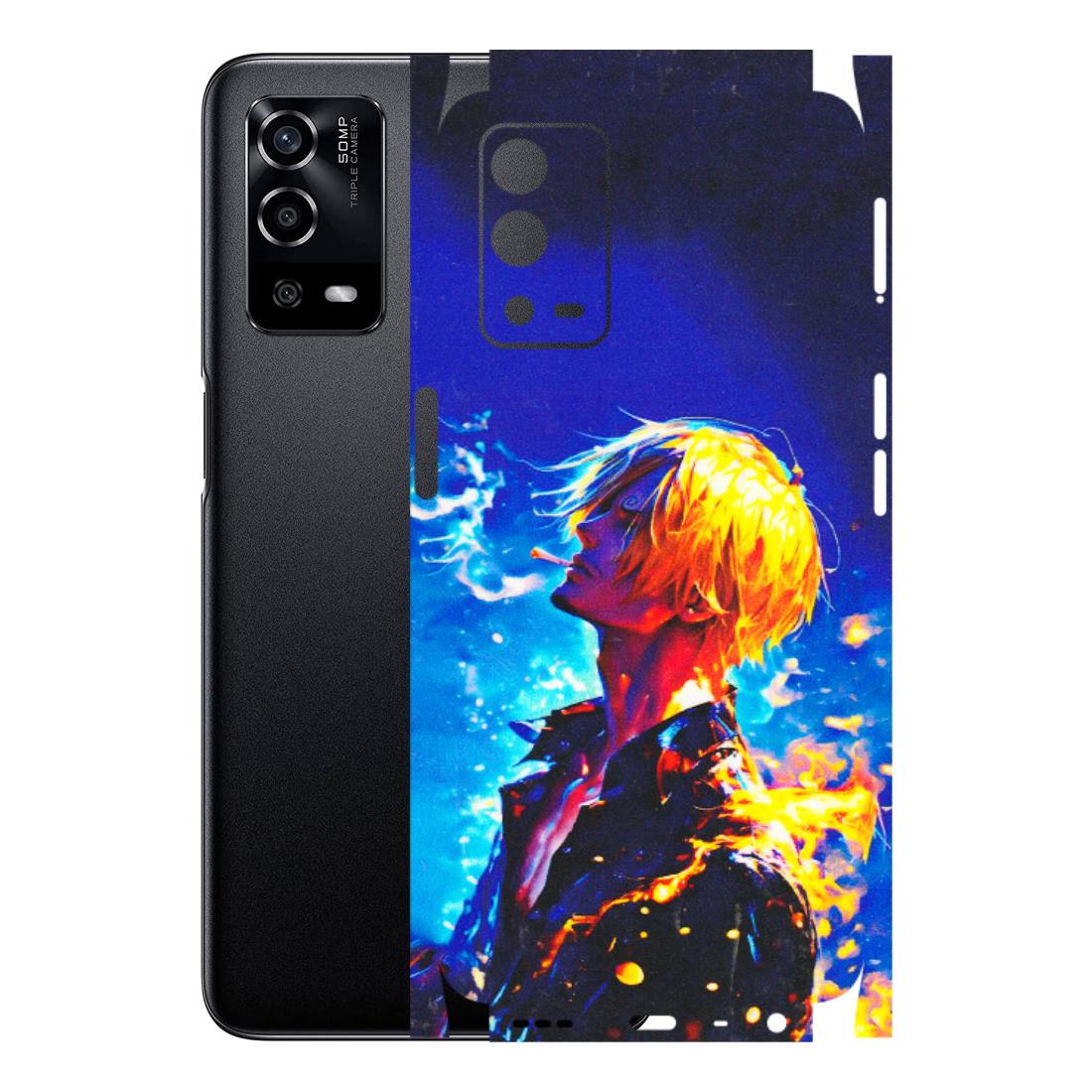 Oppo Phone Skins (All Models) - Sanji Vinsmoke One Piece - 3D Embossed Finish (L-319) Oppo A55 4G