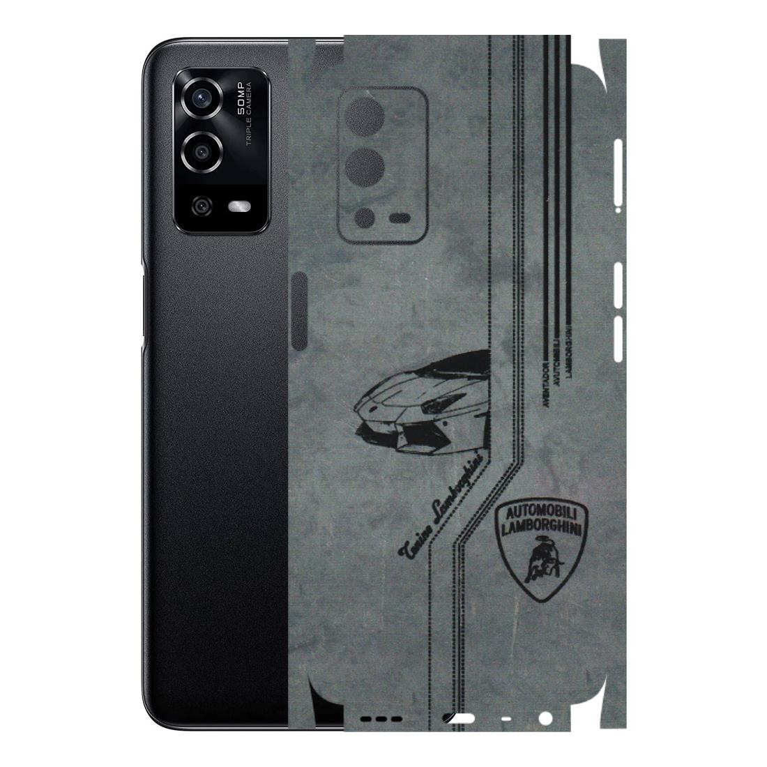 Oppo Phone Skins (All Models) - New Lamborgini Aventador - 3D Embossed Finish (L-321) Oppo A55 4G