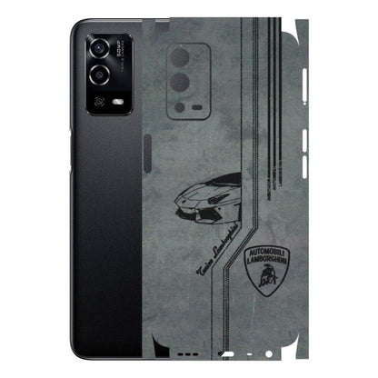 Oppo Phone Skins (All Models) - New Lamborgini Aventador - 3D Embossed Finish (L-321) Oppo A55 4G