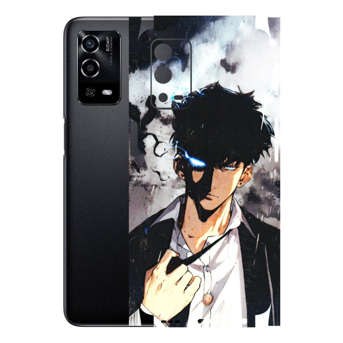 Oppo Phone Skins (All Models) - Sung Jinwoo Manhwa Anime - 3D Embossed Finish (L-328) Oppo A55 4G