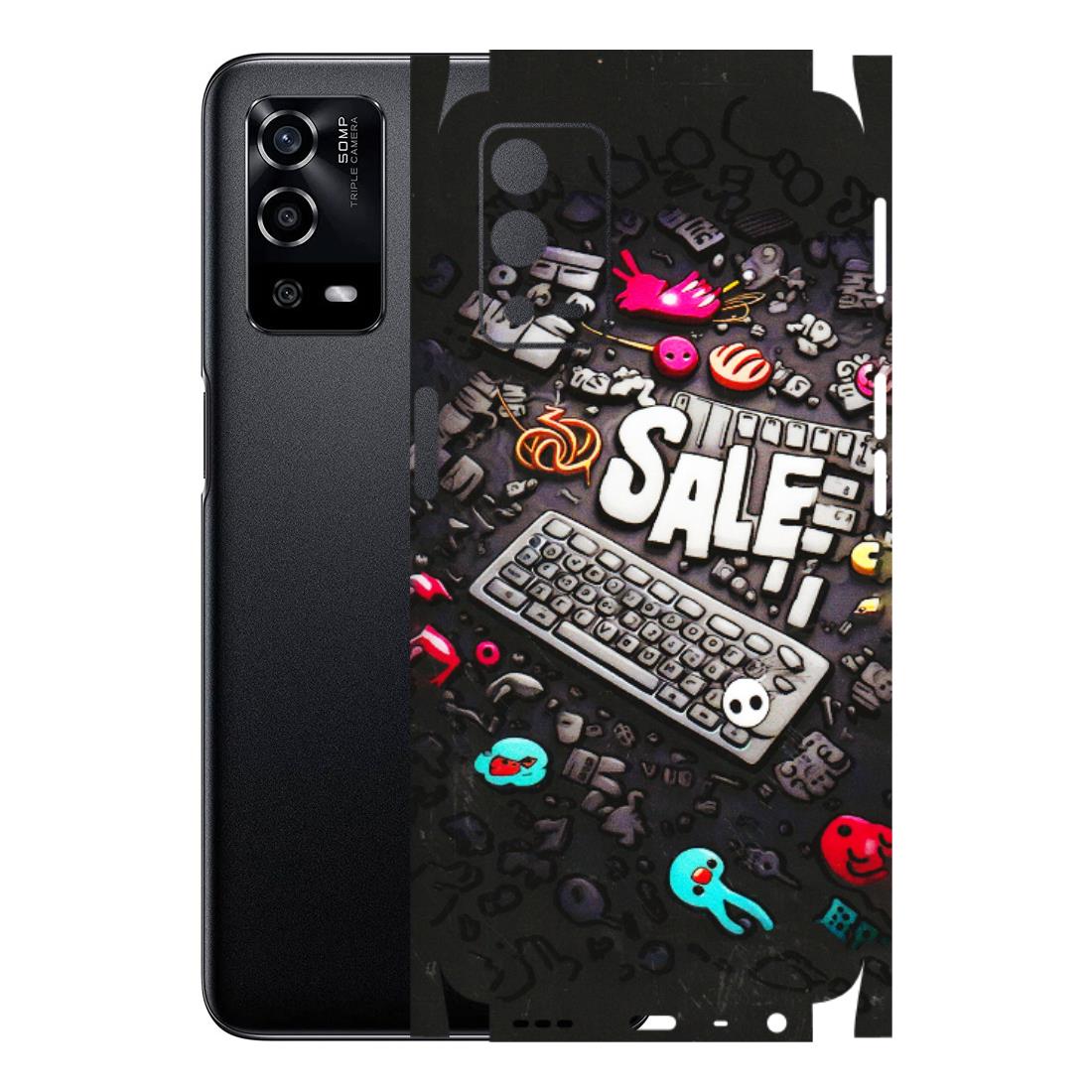 Oppo Phone Skins (All Models) - Gadgets Sale - 3D Embossed Finish (L-50) Oppo A55 4G