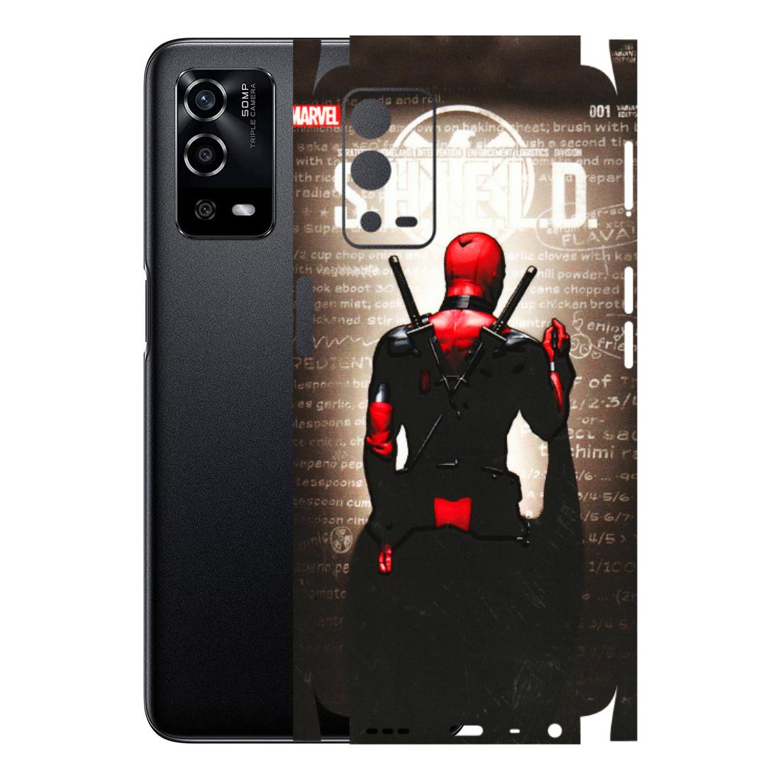 Oppo Phone Skins (All Models) - Deadpool - 3D Embossed Finish (L-56) Oppo A55 4G
