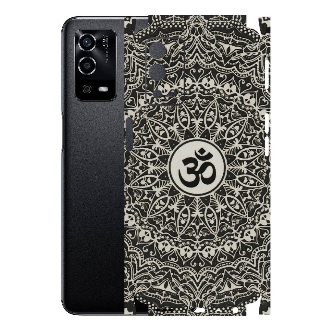 Oppo Phone Skins (All Models) - Aum Elegant Mandala - 3D Embossed Finish (L-62) Oppo A55 4G