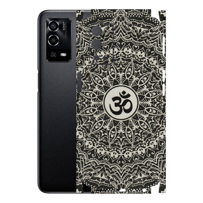 Oppo Phone Skins (All Models) - Aum Elegant Mandala - 3D Embossed Finish (L-62) Oppo A55 4G