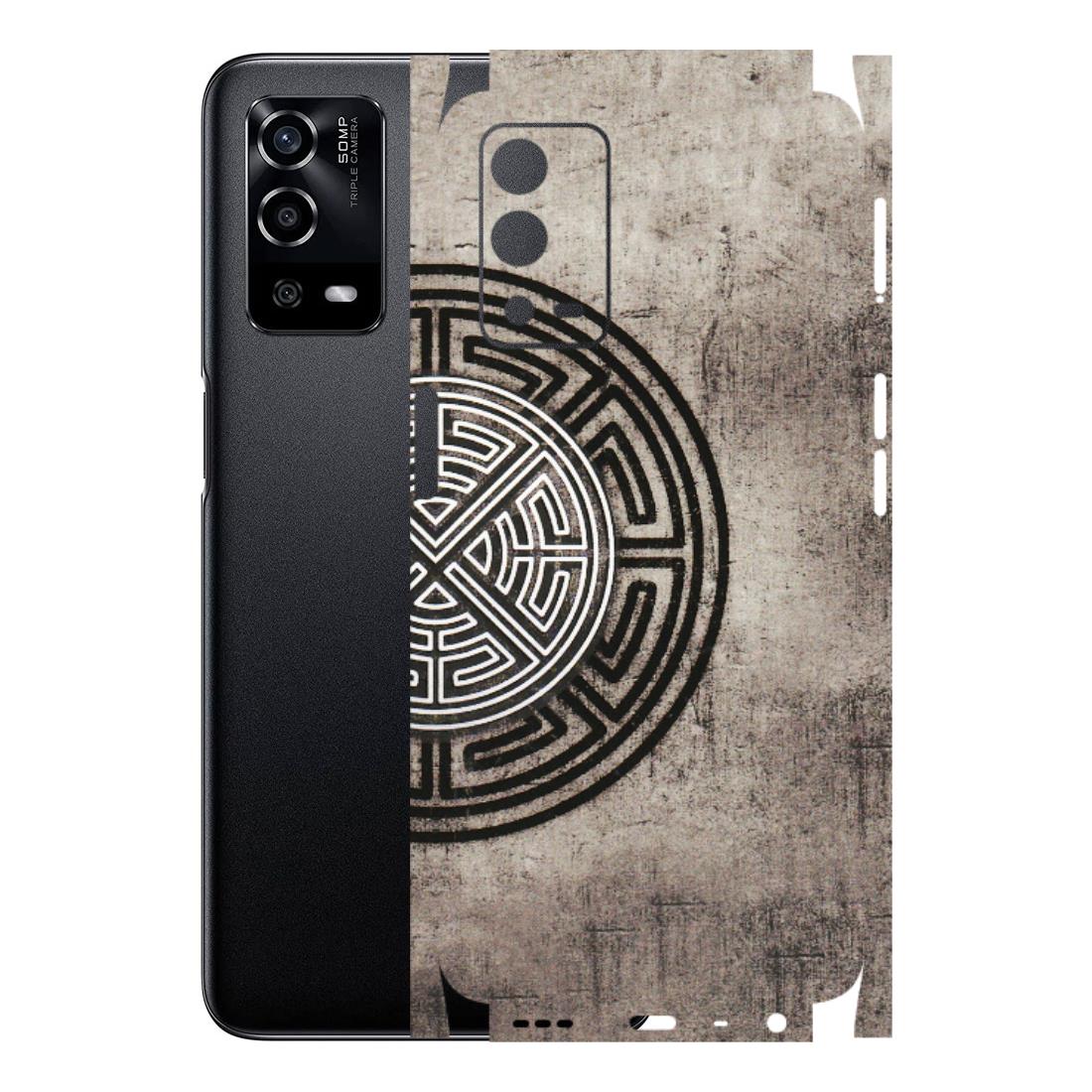 Oppo Phone Skins (All Models) - Mysterious Circular Design - 3D Embossed Finish (L-63) Oppo A55 4G