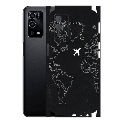 Oppo Phone Skins (All Models) - Never Ending Travel - 3D Embossed Finish (L-79) Oppo A55 4G