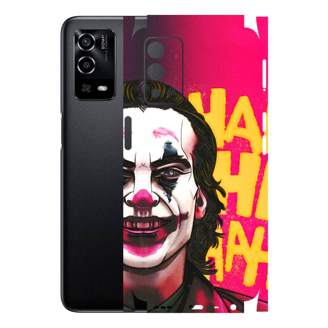 Oppo Phone Skins (All Models) - Joker Evil Laugh - 3D Embossed Finish (L-97) Oppo A55 4G