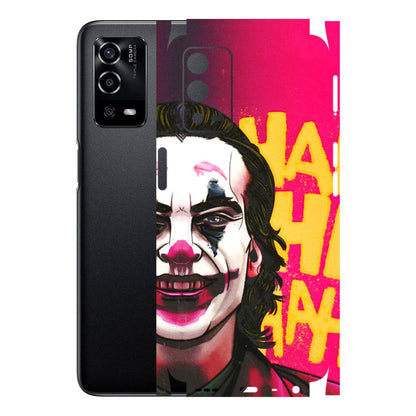 Oppo Phone Skins (All Models) - Joker Evil Laugh - 3D Embossed Finish (L-97) Oppo A55 4G