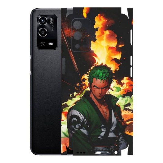 OPPO Phone Skins (All Models) - Roronoa Zoro - Matte Finish (M-102) Oppo A55 4G