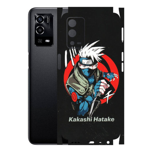 OPPO Phone Skins (All Models) - Naruto Kakashi Hatake Killer - Matte Finish (M-114) Oppo A55 4G