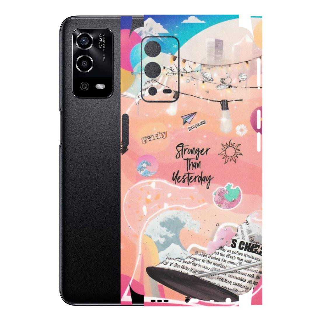 OPPO Phone Skins (All Models) - Stronger Then Yesterday - Matte Finish (M-128) Oppo A55 4G