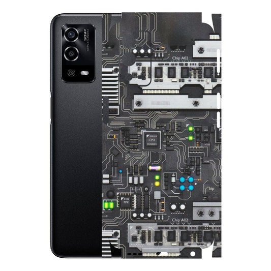 OPPO Phone Skins (All Models) - Motherboard Internals - Matte Finish (M-135) Oppo A55 4G